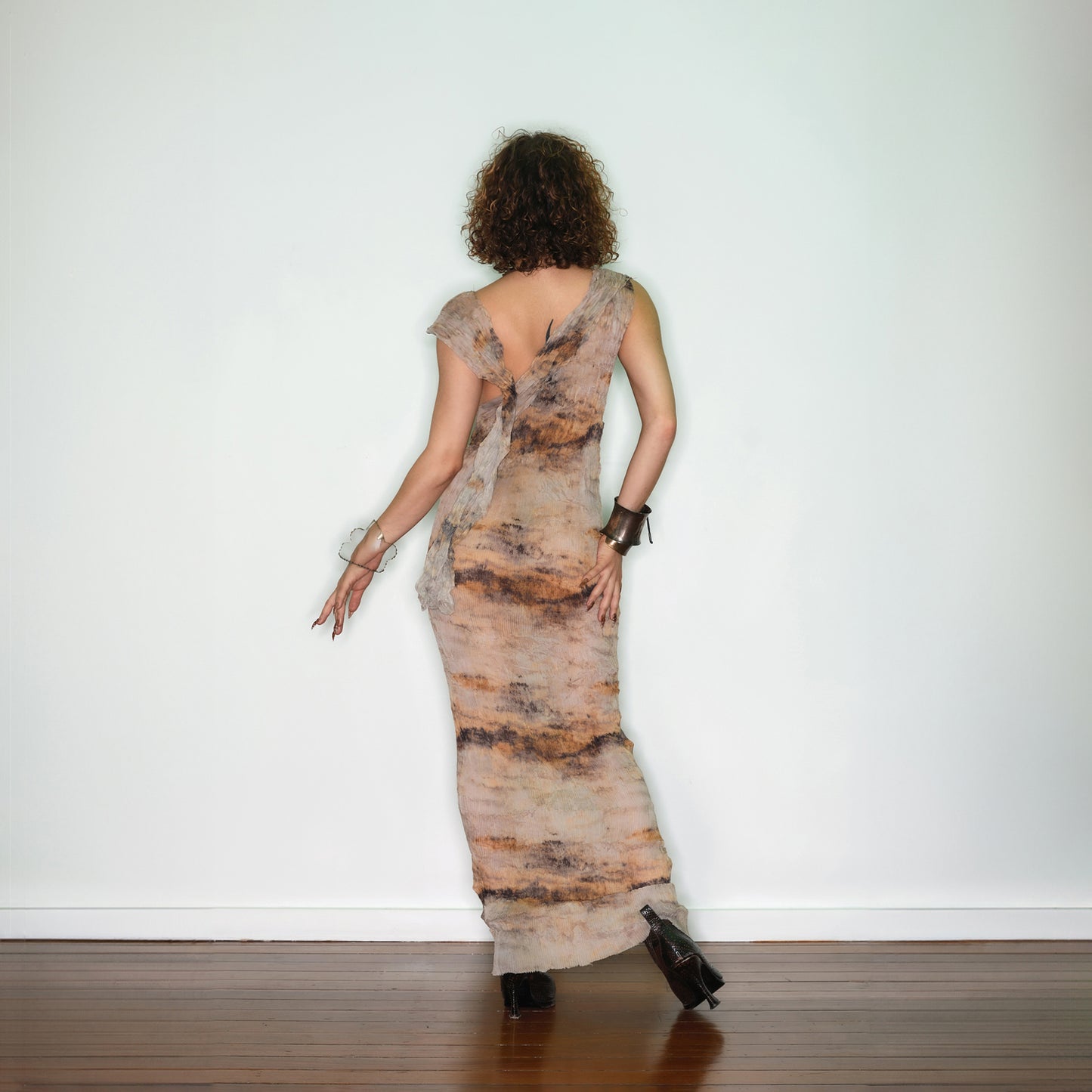 plisse dress