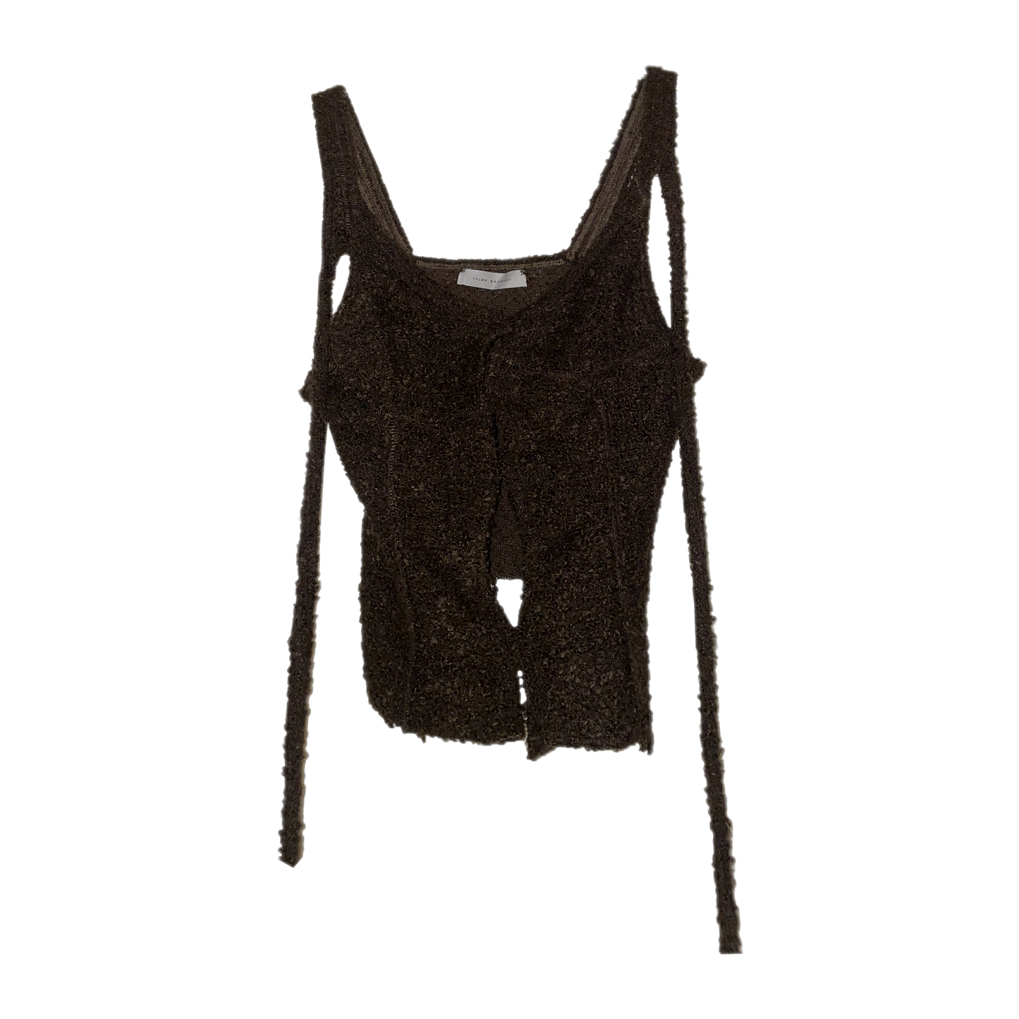 wool boucle camisole